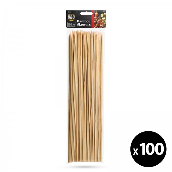 Frigărui din bambus - 30 cm - 100 buc / pachet