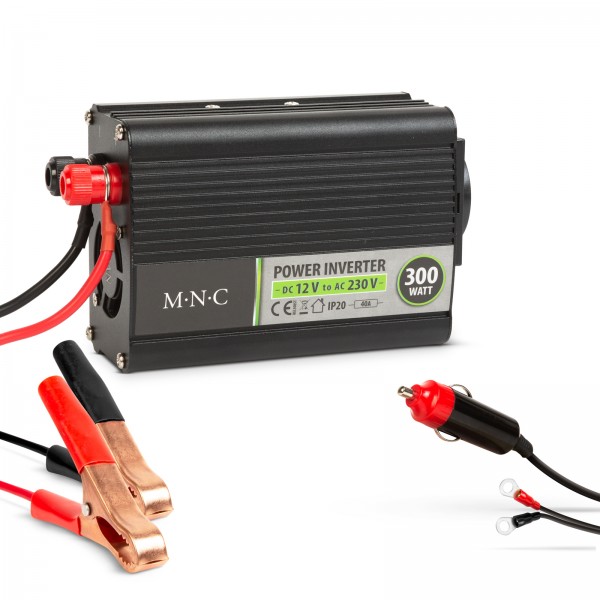 MNC - Invertor de tensiune 12 V/230 V - 300W