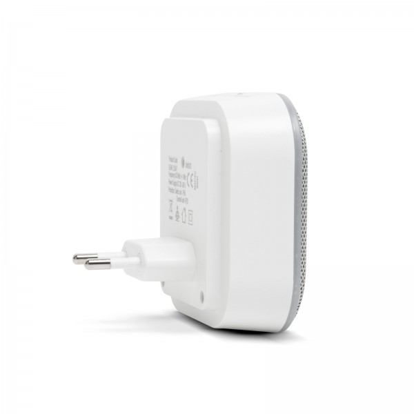 Sonerie si lumina de noapte fara fir 2 in 1 - Kinetic - 2 Sonerii Exterioare - Alb