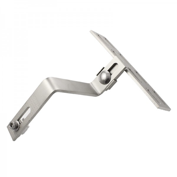 Suport reglabil pentru montaj panou fotovoltaic pe acoperis cu tigla (in Z)